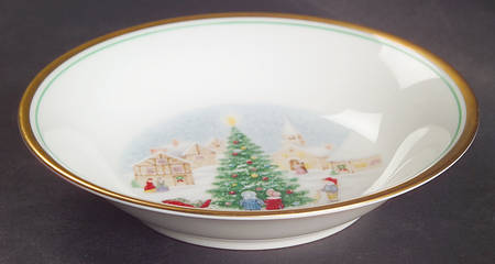 Merry Christmas Fruit/Dessert (Sauce) Bowl