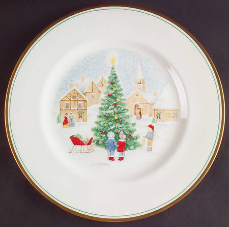 Merry Christmas 12" Chop Plate (Round Platter)