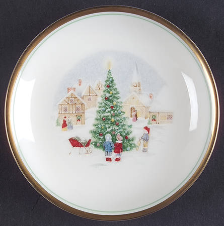 Merry Christmas Candy Dish-Open 4"