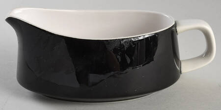 Mediterrania Black Gravy Boat