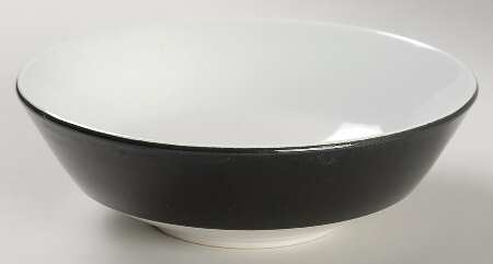 Mediterrania Black Coupe Cereal Bowl