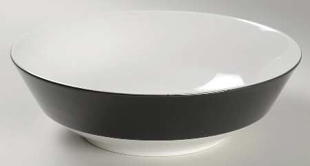 Mediterrania Black 8" Round Vegetable Bowl