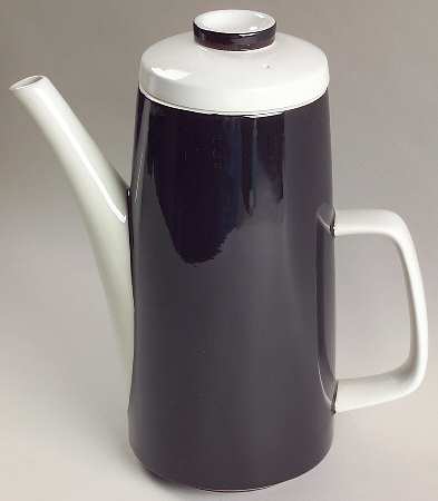Mediterrania Black Coffee Pot & Lid