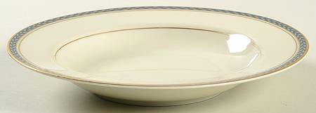Medici Blue Rim Soup Bowl
