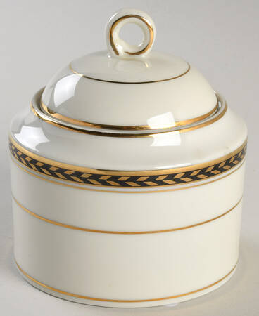 Medici Black Sugar Bowl & Lid