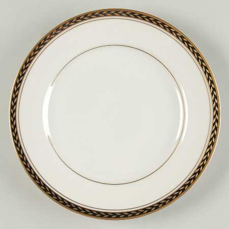 Medici Black Salad Plate