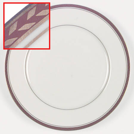 Medici Red Dinner Plate