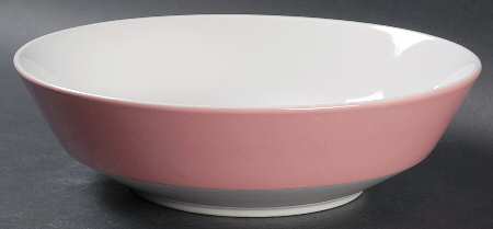 Mediterrania Pink 8" Round Vegetable Bowl
