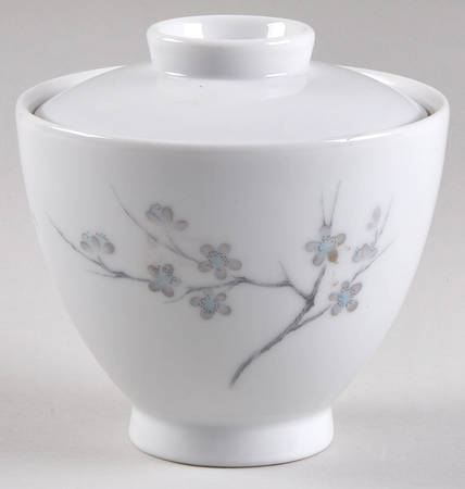 Meadow Lark Sugar Bowl & Lid