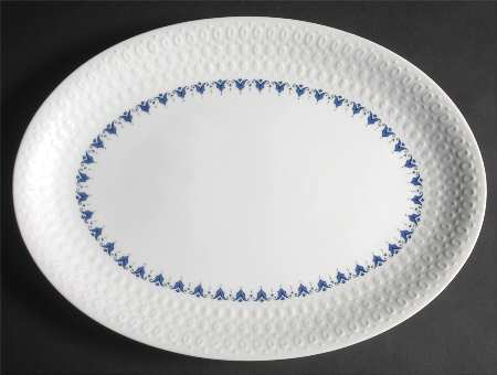 Melody 14" Oval Serving Platter