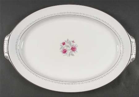 Mentone 17" Oval Serving Platter