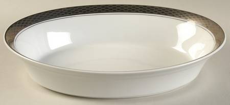 Mercury 10" Oval Vegetable Bowl
