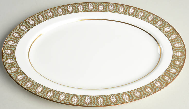 Meredith 12" Oval Serving Platter