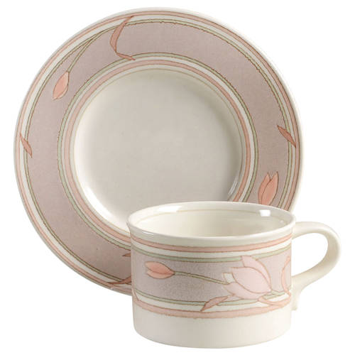 Meadow Sun Flat Cup & Saucer Set