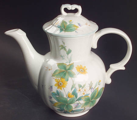 Meadow View Coffee Pot & Lid