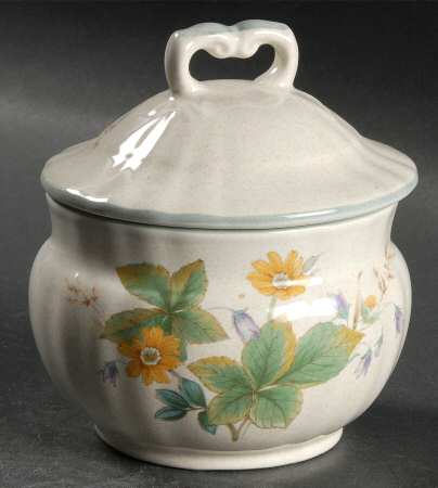 Meadow View Sugar Bowl & Lid