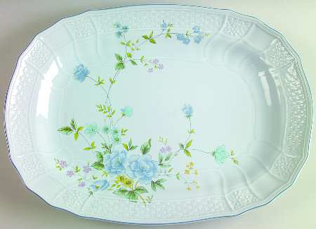 Michelle 15" Oval Serving Platter
