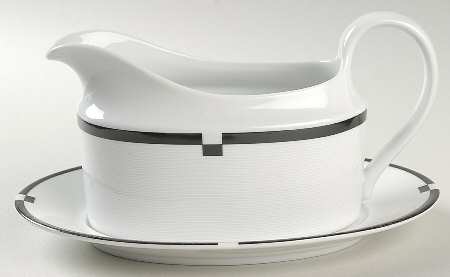 Midnight Gravy Boat & Underplate