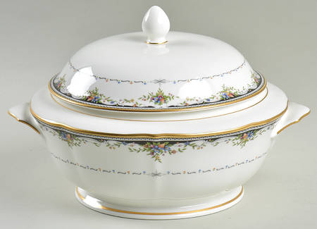 Millefleur Round Covered Vegetable