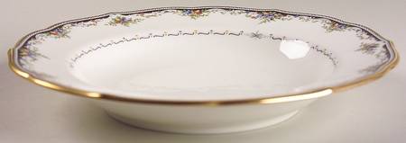 Millefleur Large Rim Soup Bowl