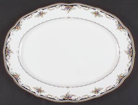 Millefleur 14" Oval Serving Platter