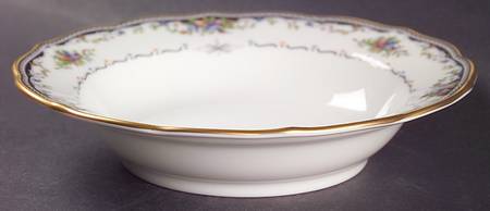Millefleur Rim Fruit/Dessert (Sauce) Bowl