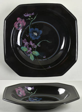 Midnight Magic Rim Soup Bowl