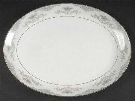 Minuet 16" Oval Serving Platter