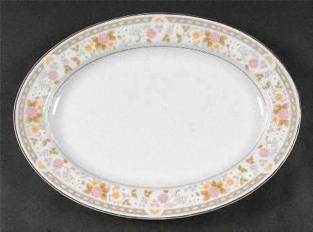 Minuet 14" Oval Serving Platter