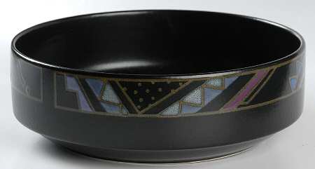 Midnight Odyssey 8" Round Vegetable Bowl