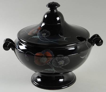 Midnight Pearls Tureen &  Lid