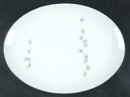 Misty Pine 16" Oval Serving Platter