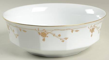 Midas Rose 8" Round Vegetable Bowl