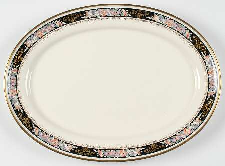 Midnight Sky 14" Oval Serving Platter