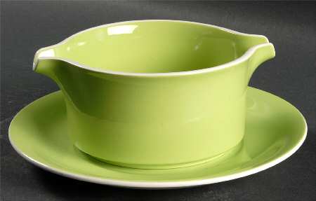 Mint Taffy Gravy Boat & Underplate