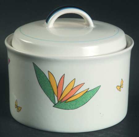 Midnight Tropics Sugar Bowl & Lid