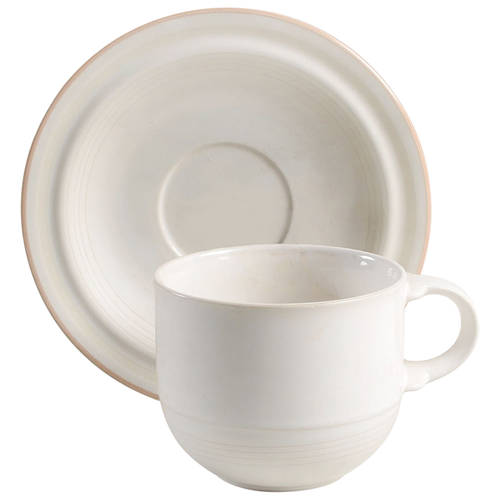Moon Beams Flat Cup & Saucer Set
