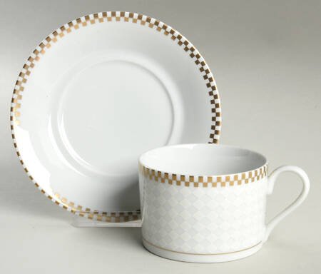 Monte Carlo Flat Cup & Saucer Set