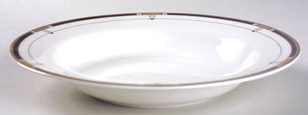 Monte Cristo Black Rim Soup Bowl