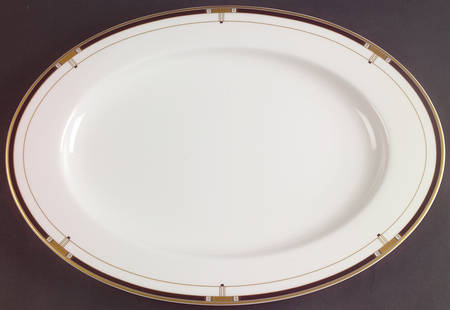 Monte Cristo Black 12" Oval Serving Platter