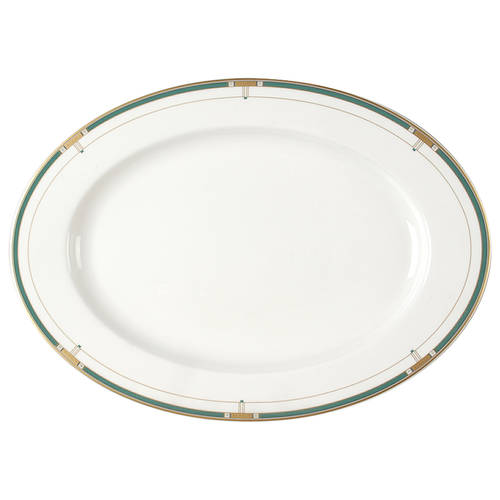 Monte Cristo Jade 15" Oval Serving Platter