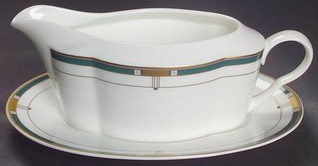 Monte Cristo Jade Gravy Boat & Underplate