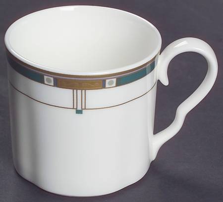 Monte Cristo Jade Flat Demitasse Cup