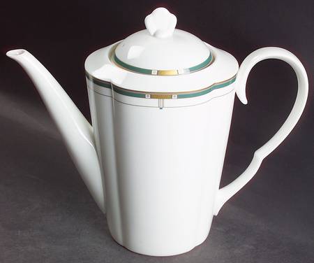 Monte Cristo Jade Coffee Pot & Lid