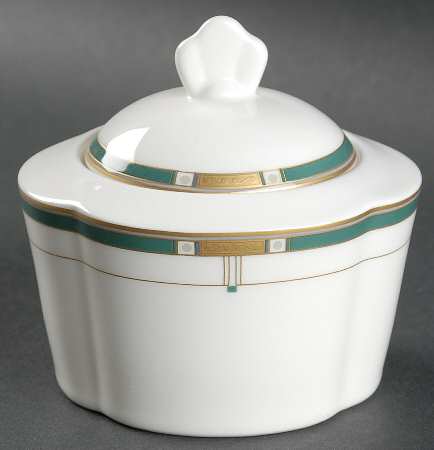 Monte Cristo Jade Sugar Bowl & Lid