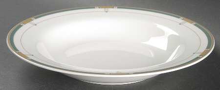 Monte Cristo Jade Rim Soup Bowl