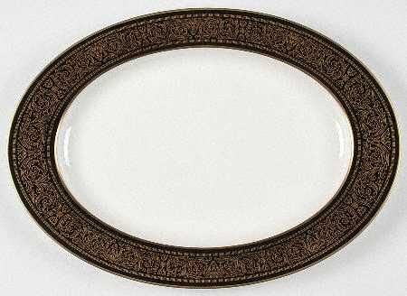 Mount Holyoke 15" Oval Serving Platter