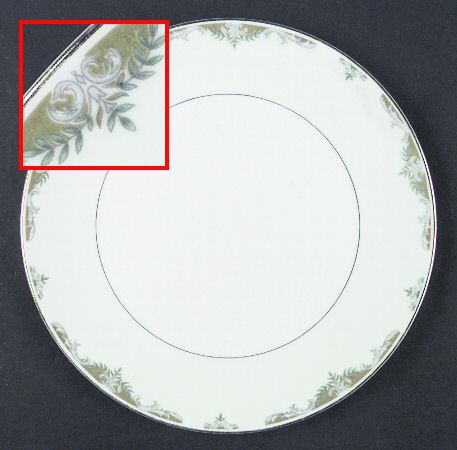 Moliere Dinner Plate