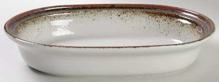Mountain Mist 10" Oval Vegetable Bowl