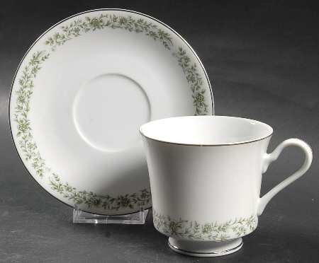 Montclair Footed Cup & Saucer Set